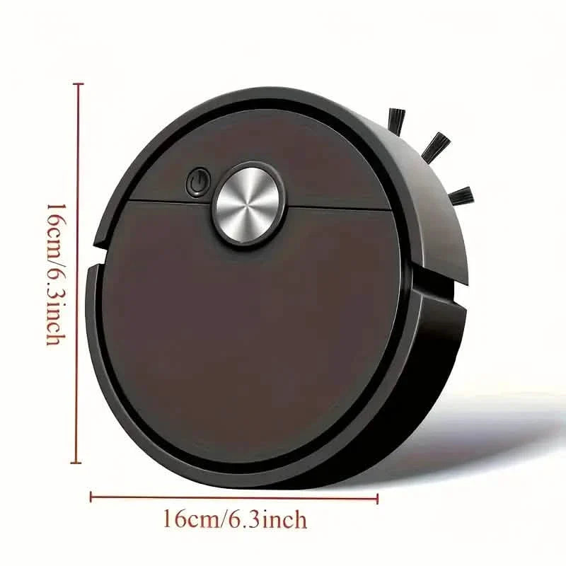 3-in-1 Robot Vacuum Mop Sweeper – USB Rechargeable
