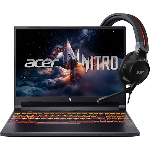 Acer Nitro V 16 in. Intel Core Ultra 7 240H GeForce RTX 5050 16GB RAM 1TB SSD Gaming Laptop with Gaming Headset