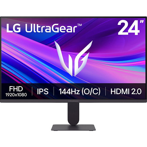 LG 24 in. UltraGear FHD IPS 144Hz (O/C) 1ms G-SYNC Gaming Monitor 24G411A-B