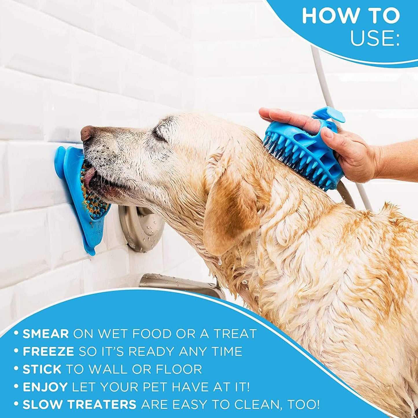 Educational Feeder Toy/Lick Pad for Pets