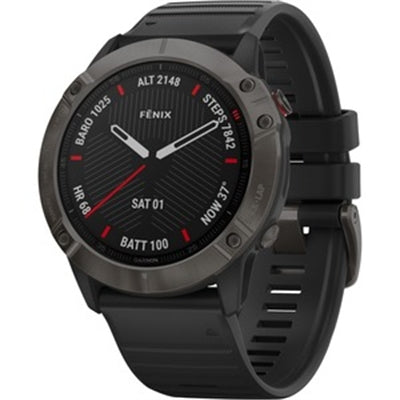fenix 6X Sapphire gray black