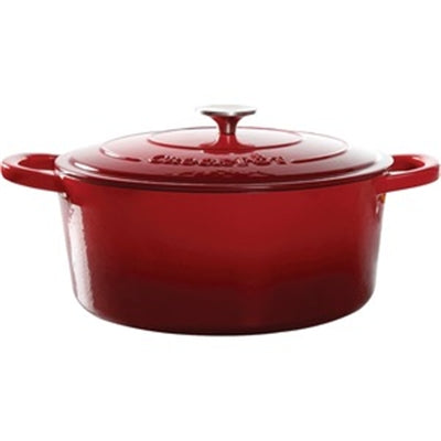 7QtOVAL DutchOven CROCKPOT Red