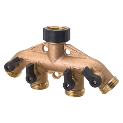 4 Way Metal Hose Connector