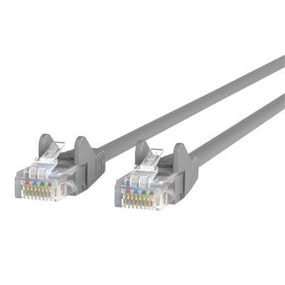 CAT6 SNAGLESS PATCH CABLE * RJ45M-RJ45M; 7' Grey