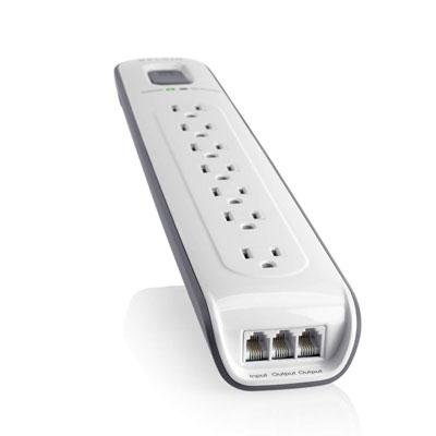 7 Outlet Surge w 12' Cd phon