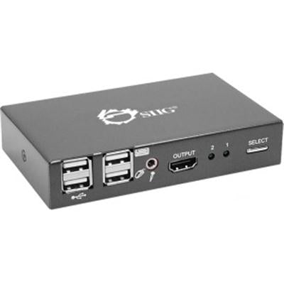 2x1 USB HDMI KVM Switch 4Kx2