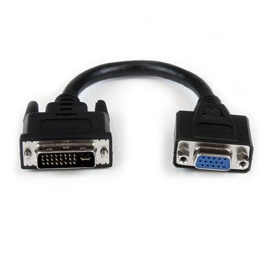 8" DVI to VGA Adapter MF