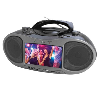 7" Bluetooth DVD Boombox