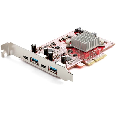 4 Pt USB PCIe Card USB C USB A
