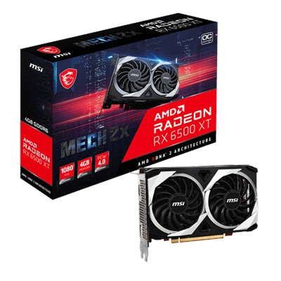 MSI RX 6500 XT Mech 2X 4G OC