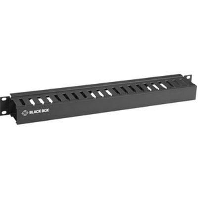 Horiz CAB MGR 1U 1Sided BK