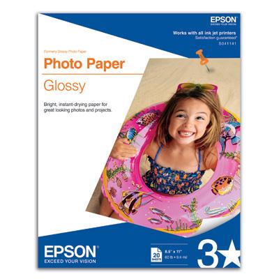 Photo Paper 8.5x11 20SH
