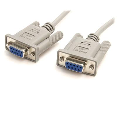 10 ft RS232 NULL Modem Cable - Transfer files via serial connection.