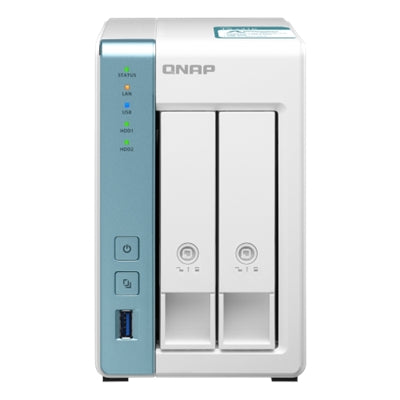 QNAP 2 Bay Personal Cloud NAS