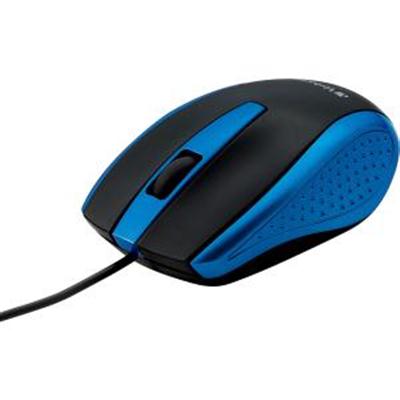 Corded Notebook Optical Mouse Blue