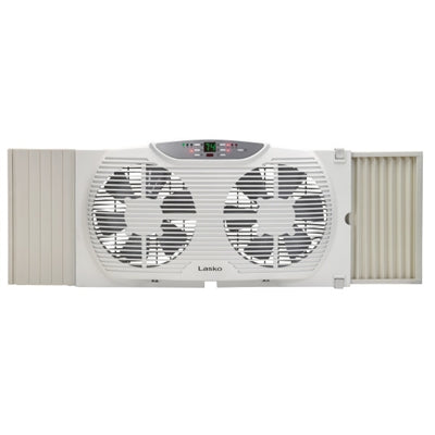 Twin Window Fan with Remote