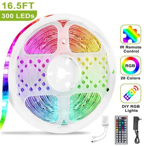 300 LEDs Strip Lights with Remote
