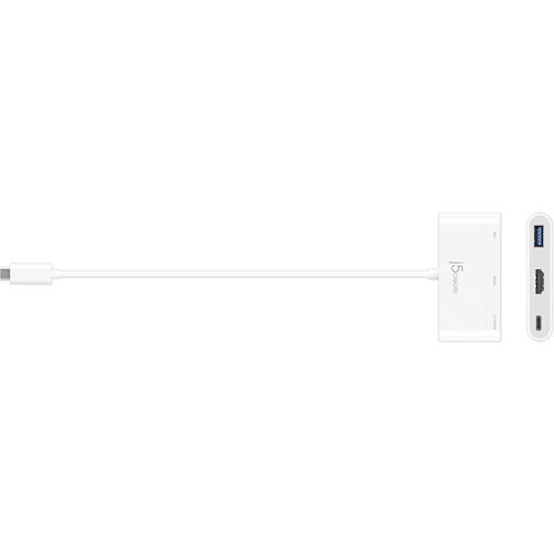 j5create,USB-C to HDMI & USB 3.0 with Power Delivery JCA379