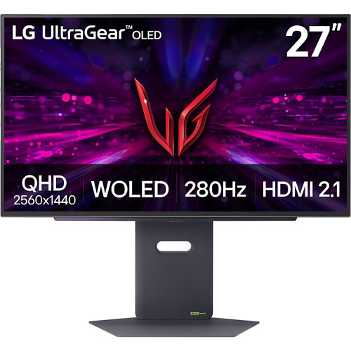 LG 27 in. UltraGear OLED QHD 280Hz 0.03ms G-SYNC Gaming Monitor 27GX700A-B