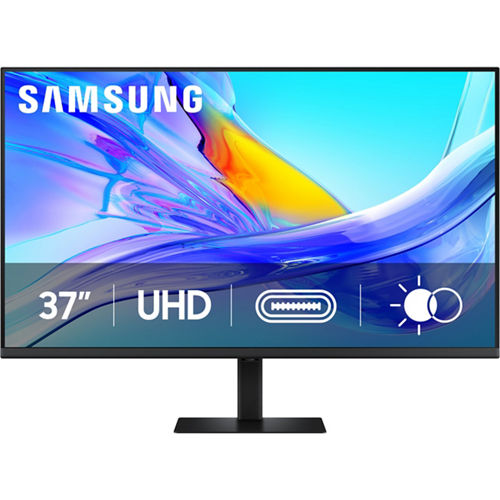 Samsung 37 in. ViewFinity S8 4K UHD (3840x2160) 60Hz 5ms Monitor with USB-C and Ergonomic Stand LS37D800UANXZA