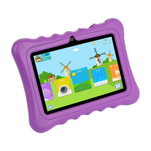 Fresh Fab Finds Shock-resistant Silicone Snap-on Case w/ Stand for 7in Tablets