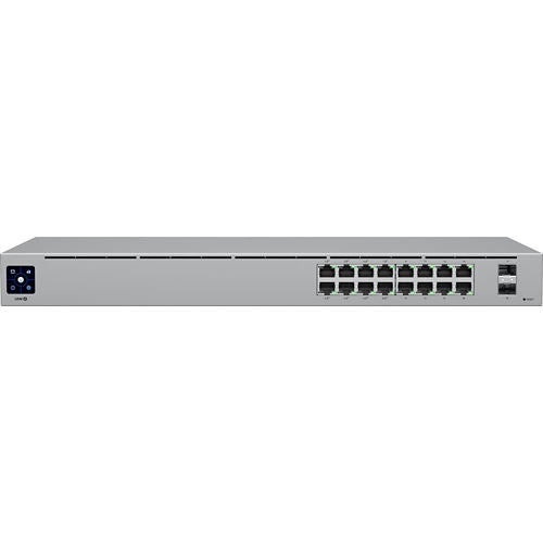 Ubiquiti Networks Commercial 16-Port Gigabit PoE+ Compliant Managed Switch with SFP - USW-16-POE