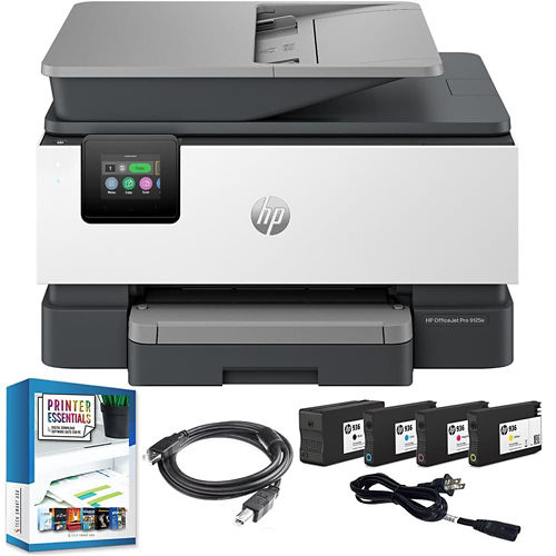 Hewlett Packard OfficeJet Pro 9125e All-in-One Printer + Home Office Bundle
