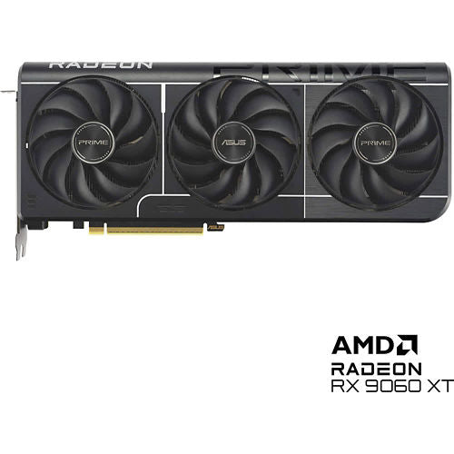 ASUS Prime Radeon RX 9060 XT 8GB GDDR6 OC Edition Graphics Card - PRIME-RX9060XT-O8G