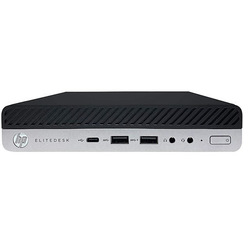 HP 800 G5-MINI Core i5-8500T 2.1GHz, 8GB RAM, 256GB NVMe, Windows 11 Professional 64bit (Refurbished)
