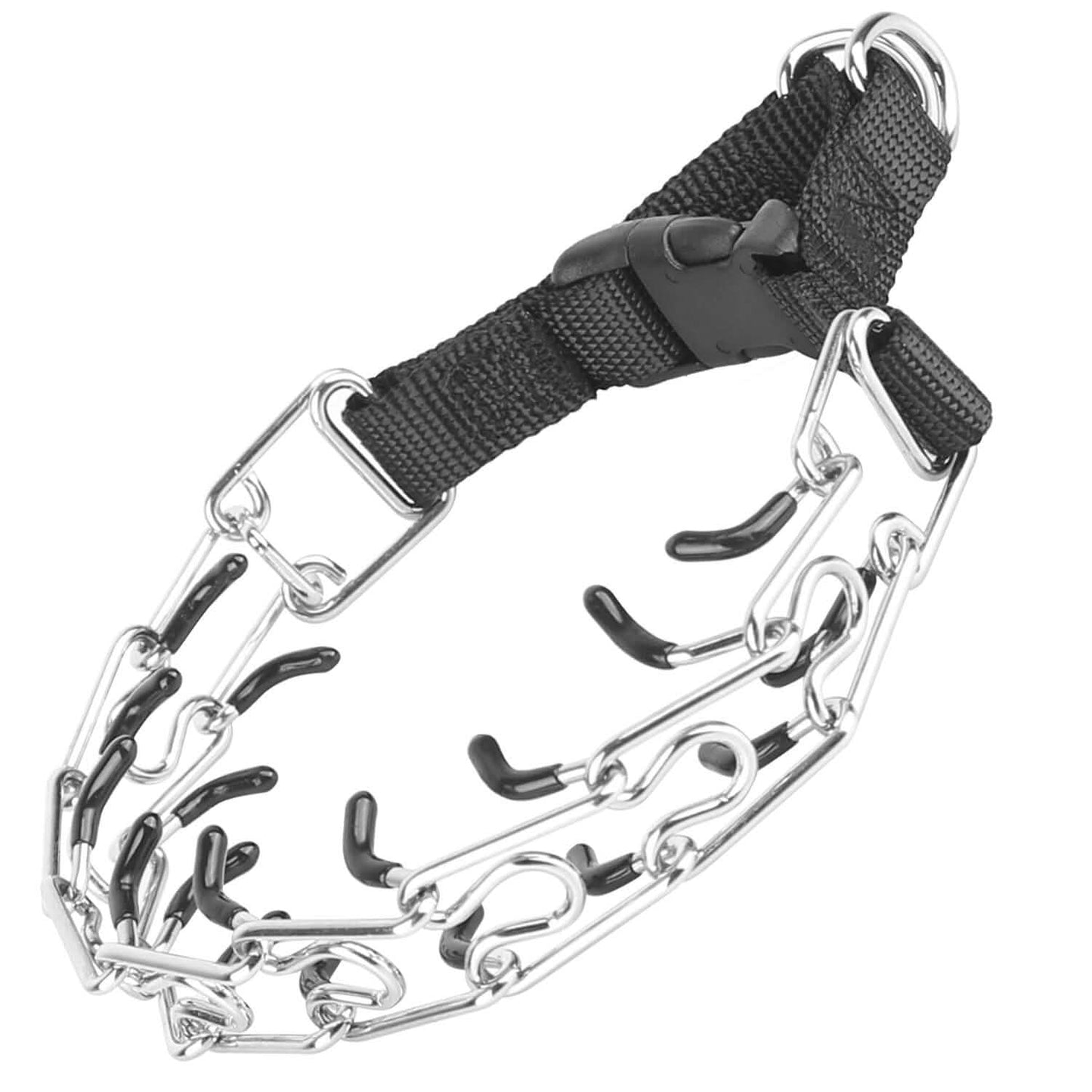 Adjustable Dog Choke Collar Training Chain
