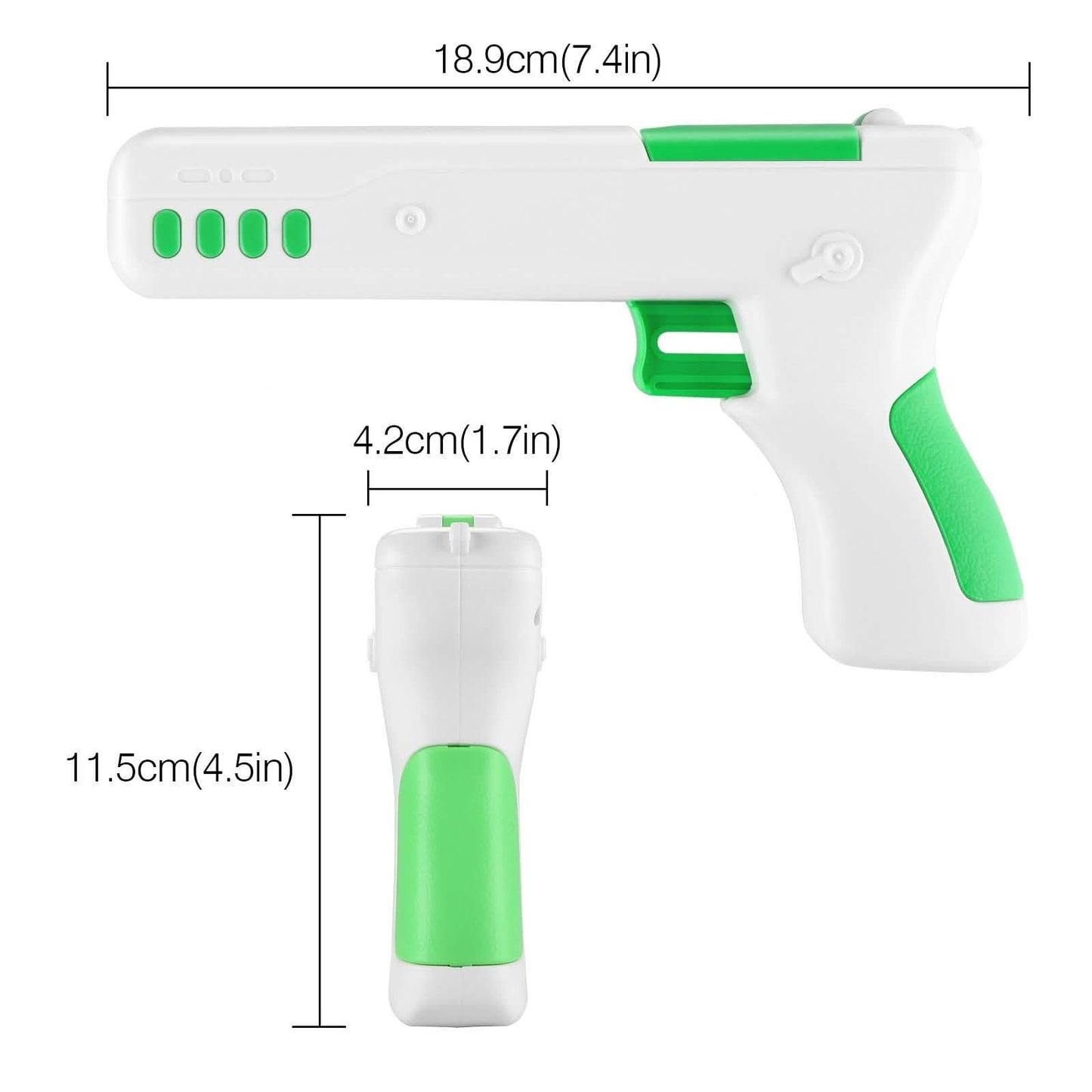 Interactive Cat Toy Gun Stick with Ball and Feather