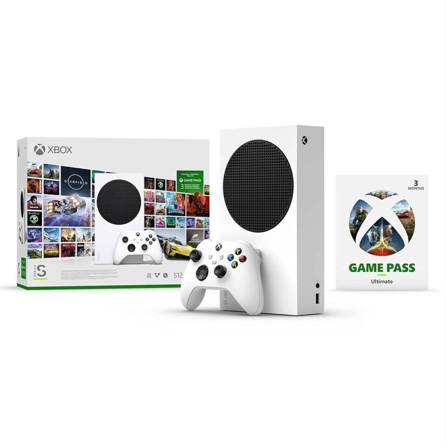 Microsoft Xbox Series S 512GB All-Digital Starter Bundle Console (Refurbished)