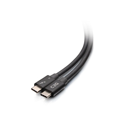 C2G 2.5ft Thunderbolt 4 Cable