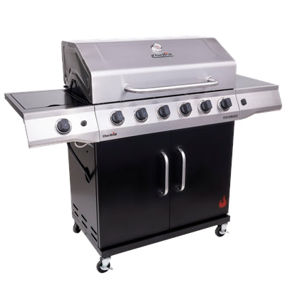 Get the good times going on the Char-Broil Performance Series 6-Burner Gas Grill, feature-packed with everything you need to grill for a crowd.
