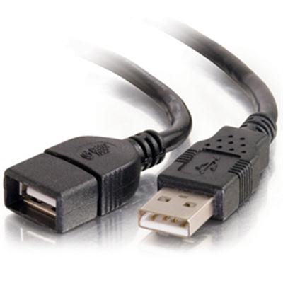3m USB 2.0 A Male to A Female Extension Cable - Black. Extend the distance of your USB A-B cable