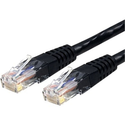 This Cat6 (molded) patch cable is ETL verified to meetexceed all Category 6 performance standards. Features molded strain relief to help prevent connector damage 23 Gauge wire construction and 50 micron gold connectors.