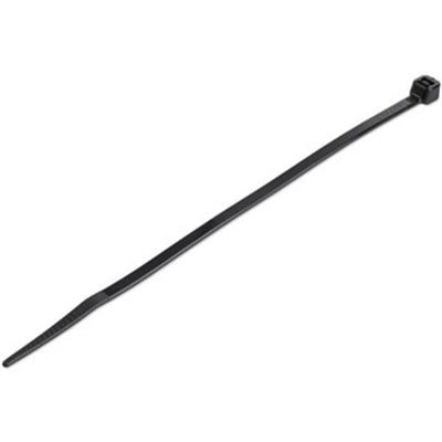 1000 PK MED 6" Black Cable Ties