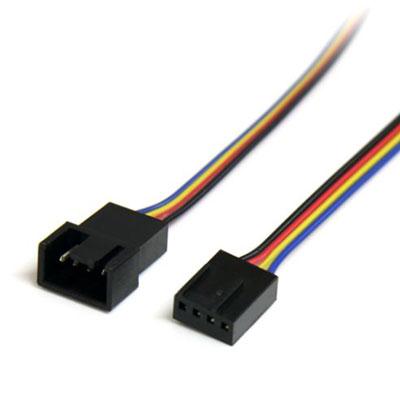 12" 4 Pin Fan Power Ext Cable