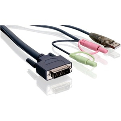 10' Dual Link DVI KVM Cable