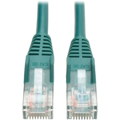 15ft Cat5e - Cat5 350MHz Snagless Patch Cable RJ45 M-M Green 15'