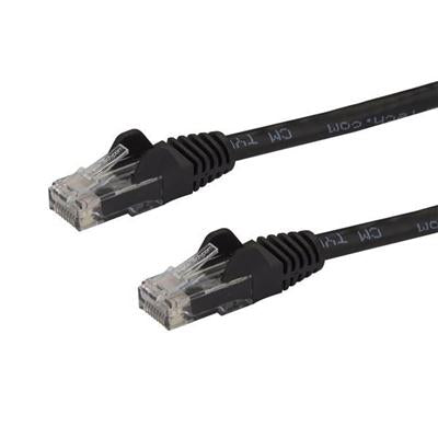 StarTech.com's 10ft Black Cat6 UTP Snagless Patch Cable is constructed of top quality materials (100% Copper conductors 23 Gauge Wire 50 micron Gold Connectors) to ensure optimum performance and durability.