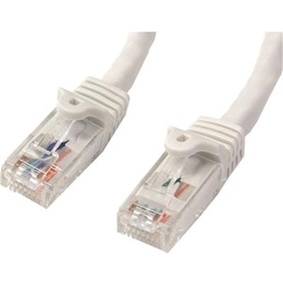 10 ft White Snagless Cat6 UTP Patch Cable - ETL Verified