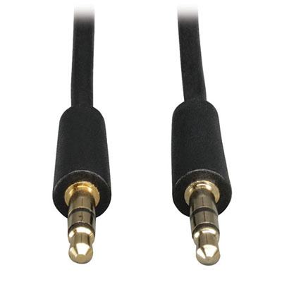 Mini Stereo Audio Dubbing Cable 3.5mm M-M Connectors 3' 3ft