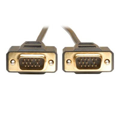 VGA Monitor Gold Cable HD DB15M-M - 10'