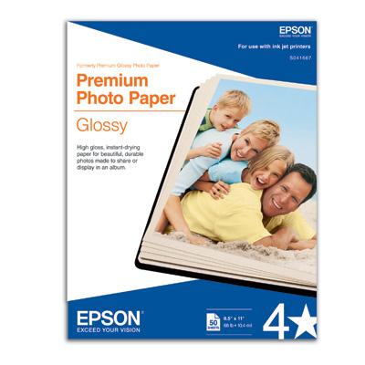Prem Glossy Photo Paper Ltr 50