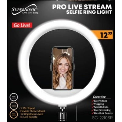 12" Pro Live Stream Selfie Rin