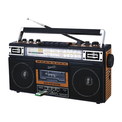4 Band Radio & Cassette Player