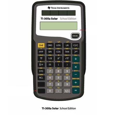 TI30Xa Solar NO Fractions