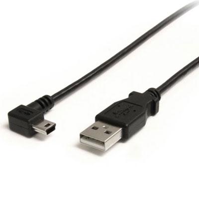 6' Right Angle Mini USB Cable