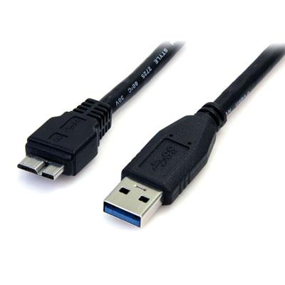 3' Black USB 3 to Micro Cable